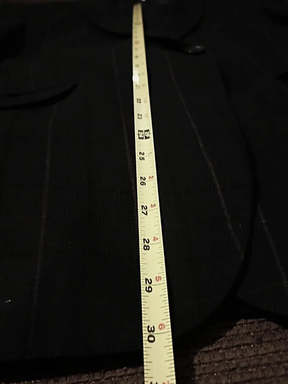 Leonardo Pellini Men Charcoal 2 Piece Suit US 38R